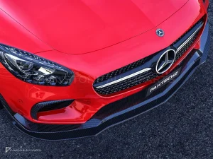 ลิ้นหน้าตัวบนคาร์บอนไฟเบอร์ Benz AMG GT PAKTECHZ