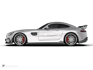碳纤维侧裙 Ver.1 Benz AMG GT PAKTECHZ