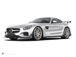 碳纤维侧裙 Ver.1 Benz AMG GT PAKTECHZ