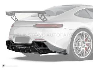 Carbon Fibre Rear Diffuser Ver.1 Benz AMG GT PAKTECHZ