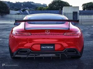 สปอยเลอร์หลังคาร์บอนไฟเบอร์ Ver.2 Benz AMG GT PAKTECHZ
