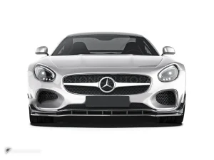 ลิ้นหน้าตัวล่างคาร์บอนไฟเบอร์ Benz AMG GT PAKTECHZ
