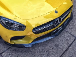 ลิ้นหน้าคาร์บอนไฟเบอร์ Ver.2 Benz AMG GT PAKTECHZ