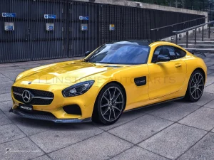 ลิ้นหน้าคาร์บอนไฟเบอร์ Ver.2 Benz AMG GT PAKTECHZ