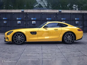 สเกิร์ตข้างคาร์บอนไฟเบอร์ Ver.2 Benz AMG GT PAKTECHZ