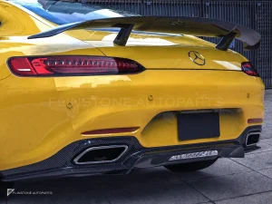 ดิฟฟิวเซอร์หลังคาร์บอนไฟเบอร์ Ver.2 Benz AMG GT PAKTECHZ