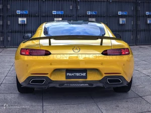 สปอยเลอร์หลังคาร์บอนไฟเบอร์ Ver.2 Benz AMG GT PAKTECHZ (PT0005-4)