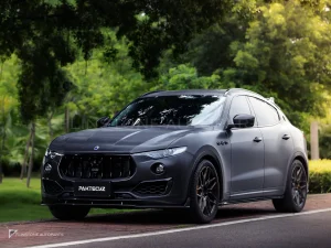 ลิ้นหน้าตัวบนคาร์บอนไฟเบอร์ Maserati Levante PAKTECHZ (PT0007-7)