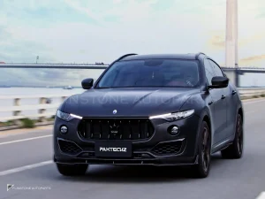 ลิ้นหน้าตัวบนคาร์บอนไฟเบอร์ Maserati Levante PAKTECHZ (PT0007-7)