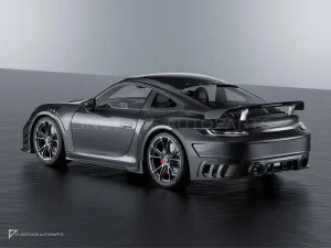 สปอยเลอร์หลังคาร์บอนไฟเบอร์ Porsche 992 Turbo S PAKTECHZ (PT0023-7)