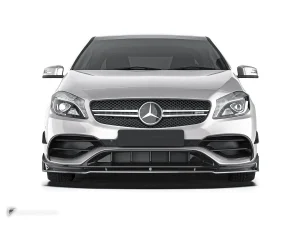 ลิ้นหน้าคาร์บอนไฟเบอร์ Benz A-Class W176 PAKTECHZ