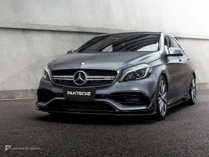 ลิ้นหน้าคาร์บอนไฟเบอร์ Benz A-Class W176 PAKTECHZ
