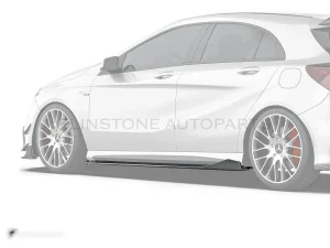 สเกิร์ตข้างคาร์บอนไฟเบอร์ Benz A-Class W176 PAKTECHZ