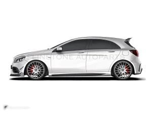 สเกิร์ตข้างคาร์บอนไฟเบอร์ Benz A-Class W176 PAKTECHZ