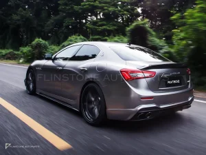 สเกิร์ตข้างคาร์บอนไฟเบอร์ Maserati Ghibli PAKTECHZ (PT0002-2)