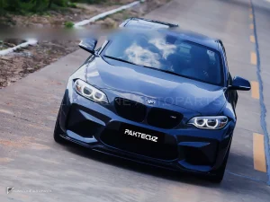 ลิ้นหน้าคาร์บอนไฟเบอร์ BMW M2 F87 PAKTECHZ (PT0003-1)