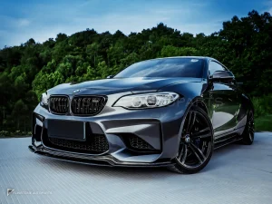 ลิ้นหน้าคาร์บอนไฟเบอร์ BMW M2 F87 PAKTECHZ (PT0003-1)