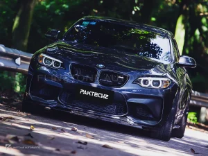ลิ้นหน้าคาร์บอนไฟเบอร์ BMW M2 F87 PAKTECHZ (PT0003-1)