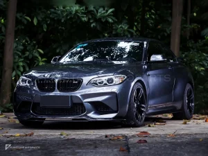 ลิ้นหน้าคาร์บอนไฟเบอร์ BMW M2 F87 PAKTECHZ (PT0003-1)