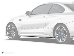 สเกิร์ตข้างคาร์บอนไฟเบอร์ BMW M2 F87 PAKTECHZ (PT0003-2)