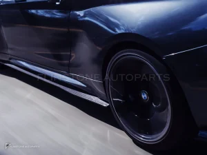 สเกิร์ตข้างคาร์บอนไฟเบอร์ BMW M2 F87 PAKTECHZ (PT0003-2)