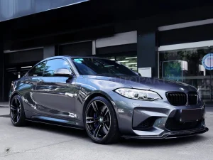 สเกิร์ตข้างคาร์บอนไฟเบอร์ BMW M2 F87 PAKTECHZ (PT0003-2)