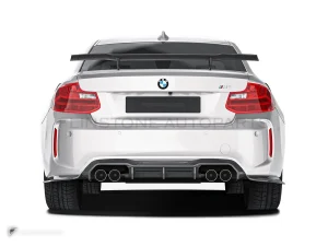 สปอยเลอร์หลังคาร์บอนไฟเบอร์ BMW M2 F87 PAKTECHZ (PT0003-5)