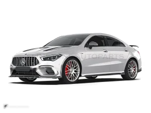 สเกิร์ตข้างคาร์บอนไฟเบอร์ Benz CLA-Class W118 PAKTECHZ