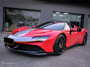 碳纤维前杠饰条款式 OEM Ferrari SF90 AUBU