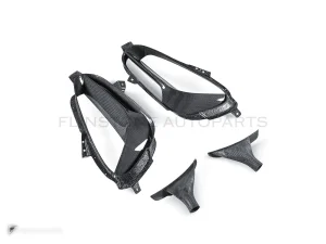 ช่องดักลมข้างคาร์บอนไฟเบอร์ ทรง OEM Ferrari SF90 AUBU