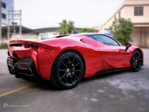 ดิฟฟิวเซอร์หลังคาร์บอนไฟเบอร์ ทรง OEM Ferrari SF90 AUBU