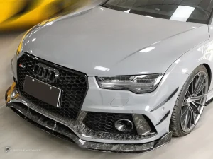ลิ้นหน้าคาร์บอนไฟเบอร์ Audi RS7 WARHEAD SPEED