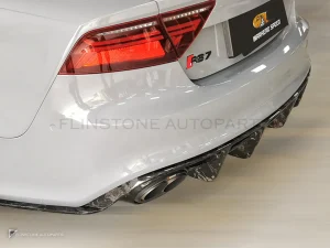 ดิฟฟิวเซอร์หลังคาร์บอนไฟเบอร์ Audi RS7 WARHEAD SPEED