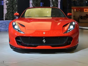 สปลิตเตอร์มุมหน้าคาร์บอนไฟเบอร์ ทรง OEM Ferrari 812 AUBU