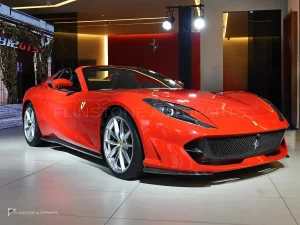 สเกิร์ตข้างคาร์บอนไฟเบอร์ ทรง OEM Ferrari 812 AUBU