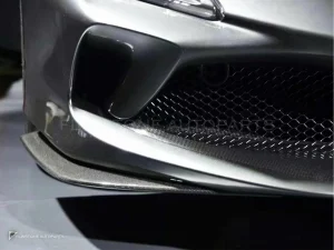 สปลิตเตอร์มุมหน้าคาร์บอนไฟเบอร์ ทรง OEM Ferrari F8 AUBU