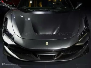 สปลิตเตอร์มุมหน้าคาร์บอนไฟเบอร์ ทรง OEM Ferrari F8 AUBU