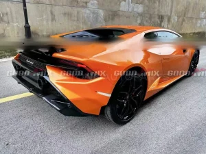 carbon fibre rear bumper style Tecnica Lamborghini Huracan 610 AUBU