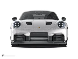 ฝากระโปรงหน้าคาร์บอนไฟเบอร์ Porsche 992.2 PAKTECHZ