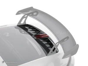 carbon fibre engine bay cover Porsche 992.2 PAKTECHZ