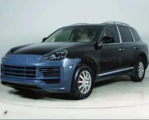 ชุดกันชนหน้า + ไฟหน้า Matrix PORSCHE Cayenne 957 ปี 07-10 แปลงโฉมรุ่นเก่าเป็นรุ่นใหม่ ทรง GTS สไตล์ปี 25 by KM