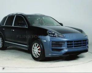 ชุดกันชนหน้า + ไฟหน้า Matrix PORSCHE Cayenne 957 ปี 07-10 แปลงโฉมรุ่นเก่าเป็นรุ่นใหม่ ทรง GTS สไตล์ปี 25 by KM