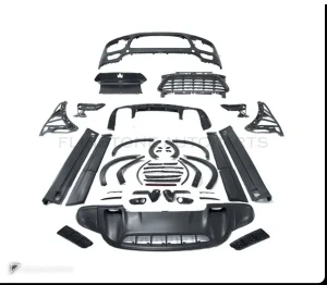 ชุดแต่งรอบคัน PORSCHE Cayenne 958.1 ปี 11-14 อัพเกรดรุ่นล่างเป็นรุ่นท็อป ทรง Turbo + GTS by KM