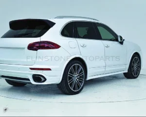 后保险杠套件/扩散器 PORSCHE Cayenne 958.1 年 11-14 前期款升级后期款款式 GTS 款 17 by KM