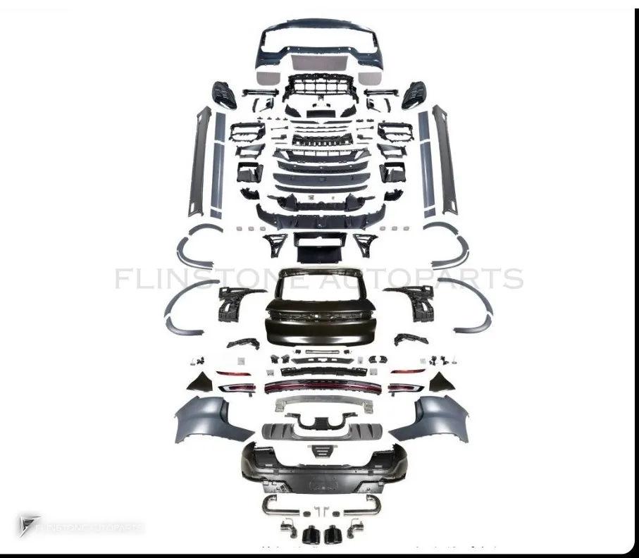 ชุดแต่งรอบคัน PORSCHE Cayenne 958.1 ปี 11-14 แปลงโฉมรุ่นเก่าเป็นรุ่นใหม่ ทรง Turbo GT สไตล์ปี 25 (เวอร์ชันย่อ) by KM