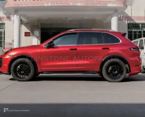 rear bumper kit/Diffuser PORSCHE Cayenne 958.1 year 11-14 old-to-new facelift conversion style Turbo GT + GTS style 25 by KM