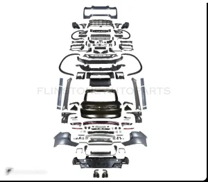 ชุดแต่งรอบคัน PORSCHE Cayenne 958.1 ปี 11-14 แปลงโฉมรุ่นเก่าเป็นรุ่นใหม่ ทรง Turbo สไตล์ปี 25 (เวอร์ชันย่อ) by KM