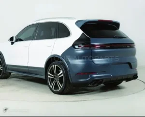 ชุดแต่งรอบคัน PORSCHE Cayenne 958.1 ปี 11-14 แปลงโฉมรุ่นเก่าเป็นรุ่นใหม่ ทรง Turbo สไตล์ปี 25 (เวอร์ชันย่อ) by KM