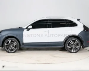 ชุดกันชนหลัง/ดิฟฟิวเซอร์ PORSCHE Cayenne 958 ปี 11-17 แปลงโฉมรุ่นเก่าเป็นรุ่นใหม่ ทรง Turbo GT + GTS สไตล์ปี 25 (รีโปร) by KM