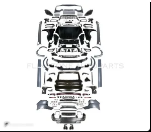 ชุดแต่งรอบคัน PORSCHE Cayenne 958 ปี 11-17 แปลงโฉมรุ่นเก่าเป็นรุ่นใหม่ ทรง GTS สไตล์ปี 25 (รีโปร) by KM